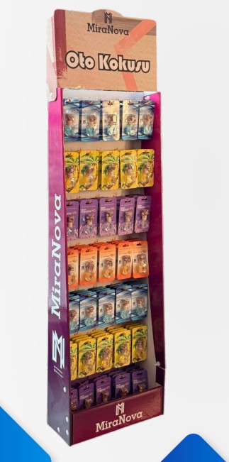 MiraNova Oto Ayna Kokusu Standlı Set – 140 Adet Karışık Koku (Hazır Satış Standı ile)